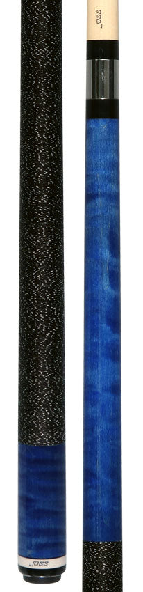 Joss Blue Stained Pool Cue - JC10-01BL