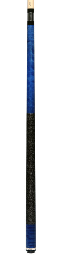 Joss Blue Stained Pool Cue - JC10-01BL