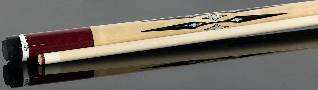 Joss Purple Heart Pool Cue - JC20-149P