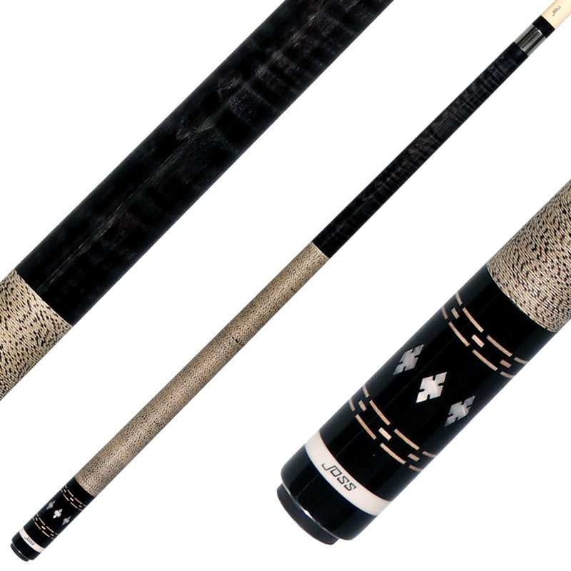 Joss Grey Flame Birch Pool Cue - JC20-19