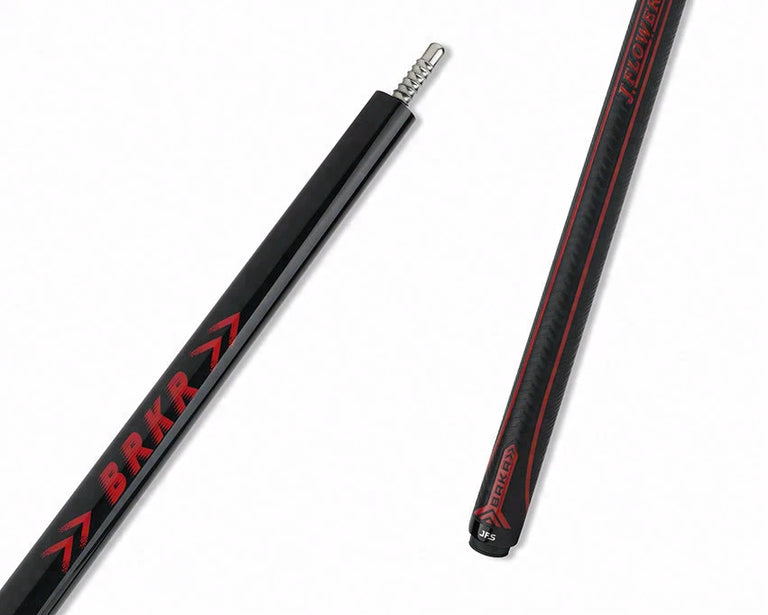 JFlowers BRKR Break Cue with Carbon Shaft