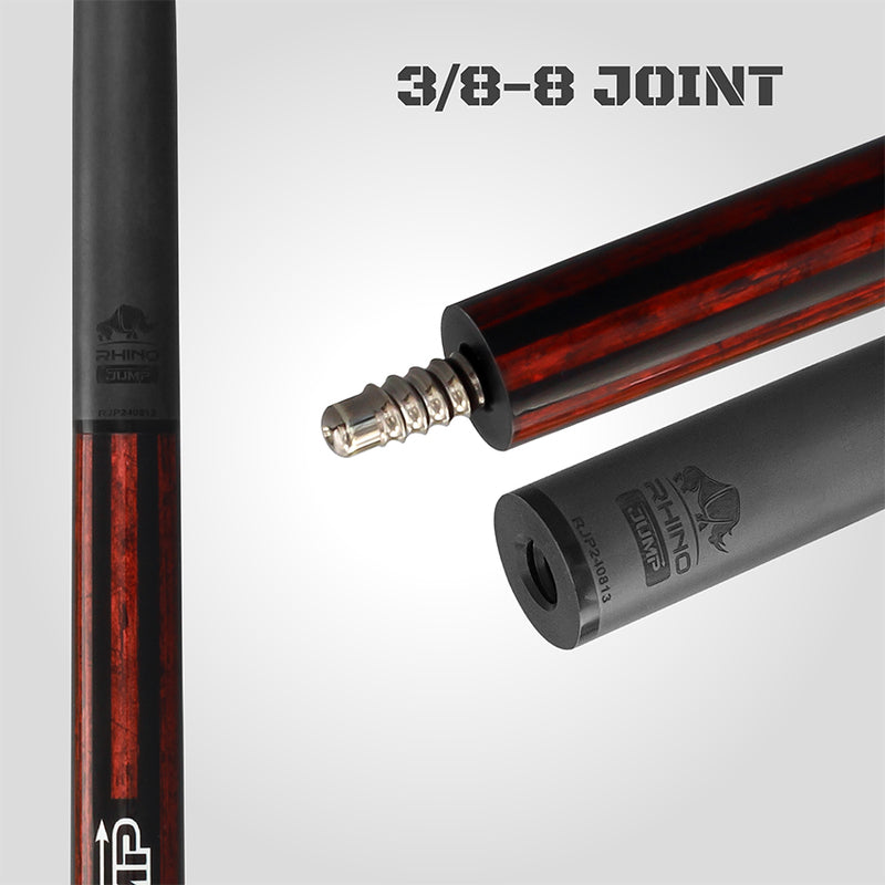 Rhino RCJMPVOYUSA Voyager Series Carbon Jump Cue - USA Flag