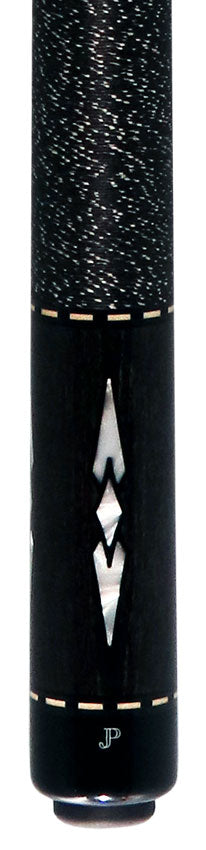 J Pechauer JP09T JP T Series Pool Cue - Carbon-Stained Maple with Linen Wrap