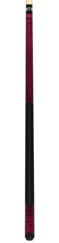 Koda KD35 Pool Cue - Purple Stain with Wrap