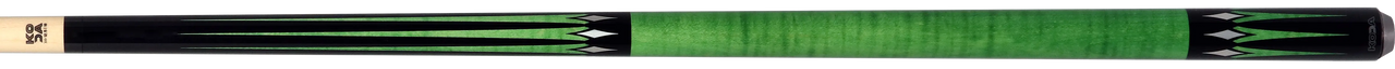 KODA Black with Green Points Graphic No Wrap Play Cue