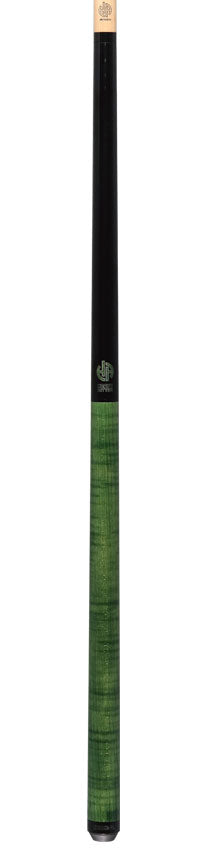 KODA Green Stained Curly Maple 25oz. Heavy Hitter Break/Jump Cue