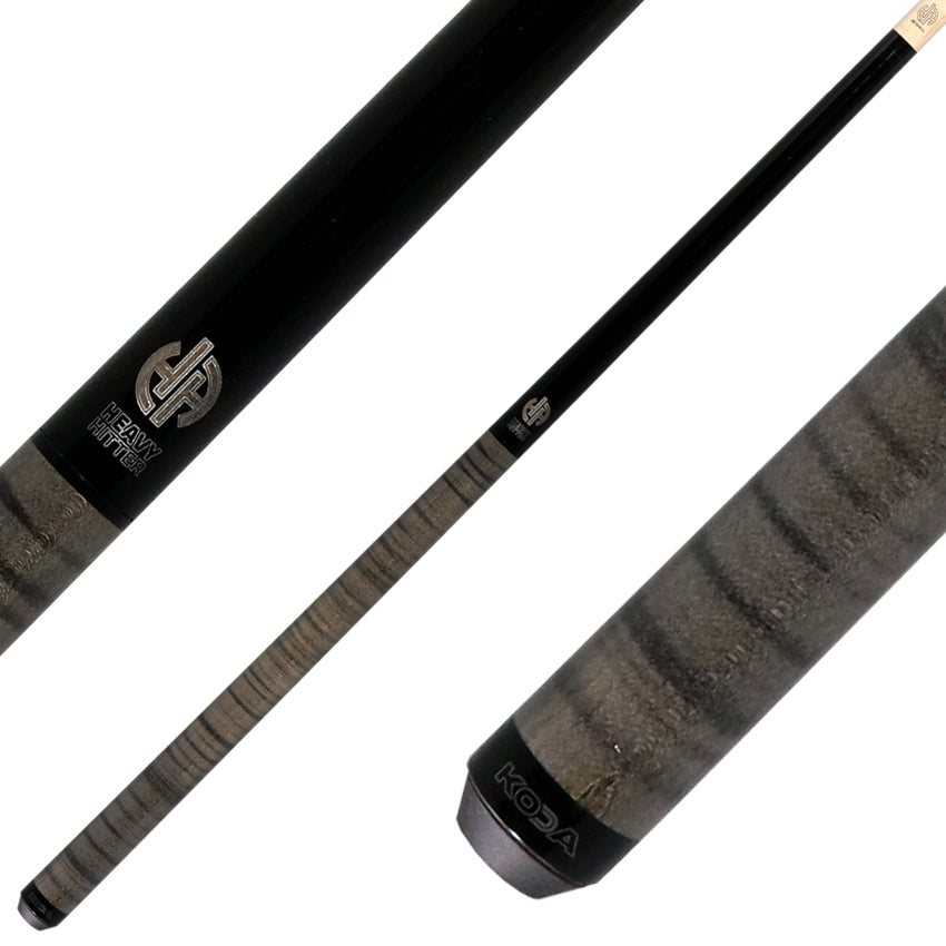 KODA Gray Stained Curly Maple Heavy Hitter Break/Jump Cue