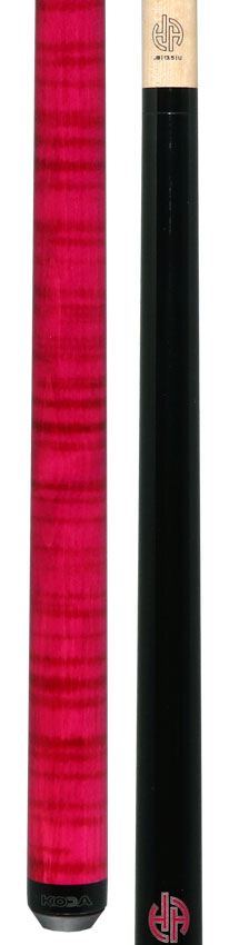 KODA Pink Stained Curly Maple Heavy Hitter Break/Jump Cue