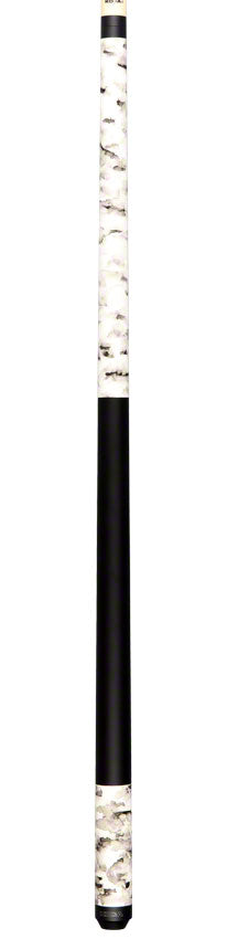 K2 KL101 Pool Cue - Matte White Smoke Graphic with 12.5mm LD Shaft