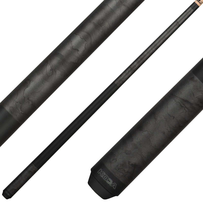 K2 KL102 Pool Cue - Matte Gun Metal Smoke Graphic with 12.5mm LD Shaft