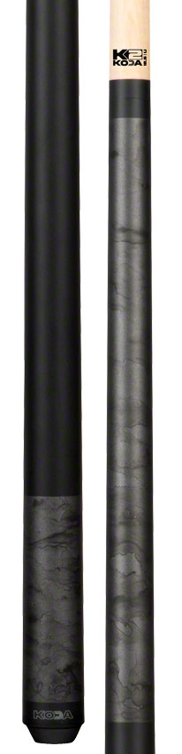 K2 KL102 Pool Cue - Matte Gun Metal Smoke Graphic with 12.5mm LD Shaft