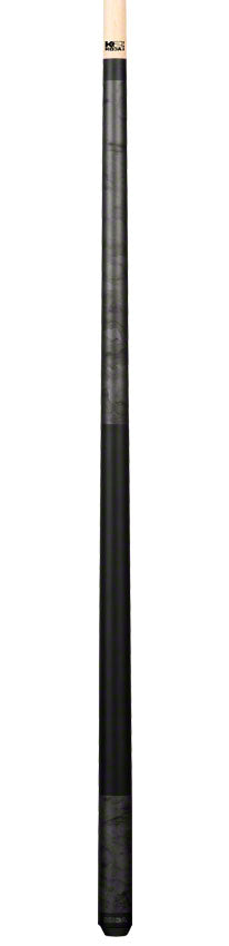 K2 KL102 Pool Cue - Matte Gun Metal Smoke Graphic with 12.5mm LD Shaft