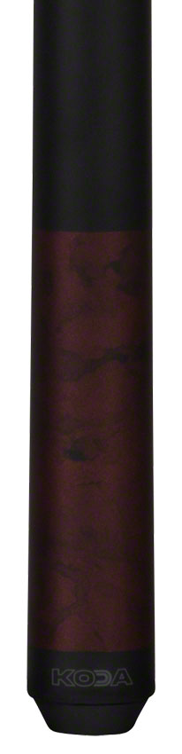 K2 KL103 PoolCue - Matte Burgundy Smoke Graphic with 12.5mm LD Shaft