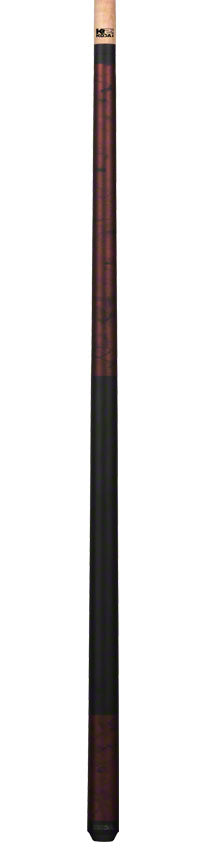 K2 KL103 PoolCue - Matte Burgundy Smoke Graphic with 12.5mm LD Shaft