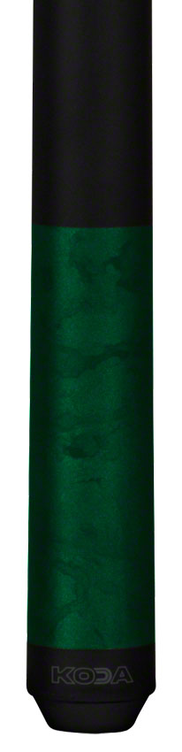 K2 KL105 Pool Cue - Matte Green Smoke Graphic with 12.5mm LD Shaft