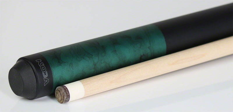 K2 KL105 Pool Cue - Matte Green Smoke Graphic with 12.5mm LD Shaft