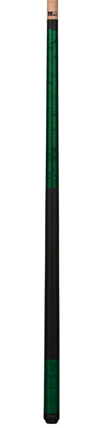 K2 KL105 Pool Cue - Matte Green Smoke Graphic with 12.5mm LD Shaft