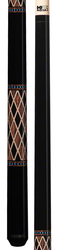 K2 KL116 Pool Cue - Onyx and Cocobolo Recon Graphic with 12.5mm LD Shaft