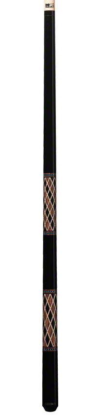 K2 KL116 Pool Cue - Onyx and Cocobolo Recon Graphic with 12.5mm LD Shaft