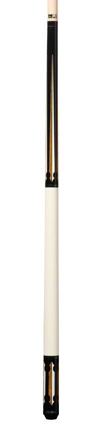 K2 KL130 Pool Cue - Black/White and Bocote Graphic with 12.5mm LD Shaft