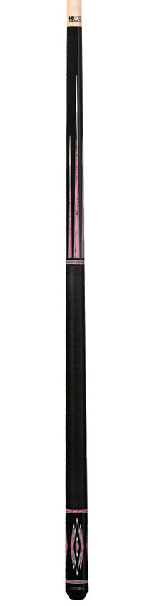 K2 KL140 Pool Cue - Black and Pink Recon Graphic with 12.5mm LD Shaft