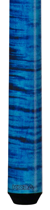 K2 KL141 Pool Cue - 4 Black Points and Blue Recon Graphic with 12.5mm LD Shaft
