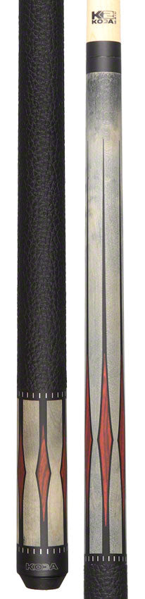K2 KL193 Pool Cue - Grey/Black/Cocobolo Graphic with 12.50mm LD Shaft