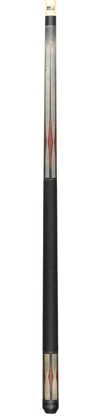 K2 KL193 Pool Cue - Grey/Black/Cocobolo Graphic with 12.50mm LD Shaft