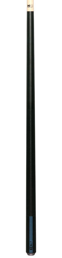K2 KLB11 Black/Blue Sport Pool Cue with 12.50mm LD Shaft