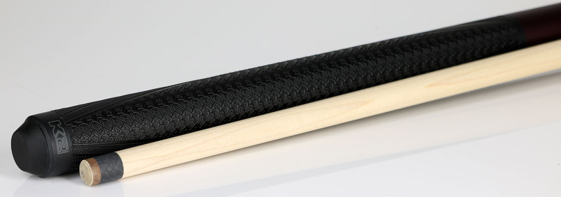 K2 KLJBBG 5 in 1 Break/Jump Cue - Burgundy with Sport Grip Wrap