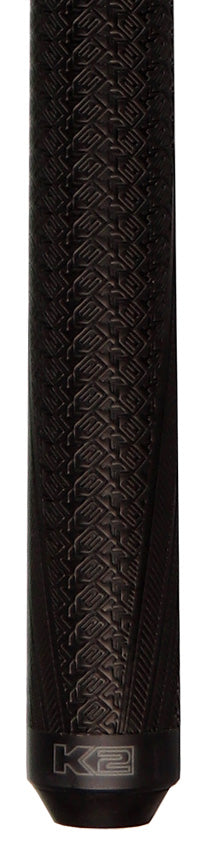 K2 KLJBGM 5 in 1 Break/Jump Cue - Gun Metal with Sport Grip Wrap