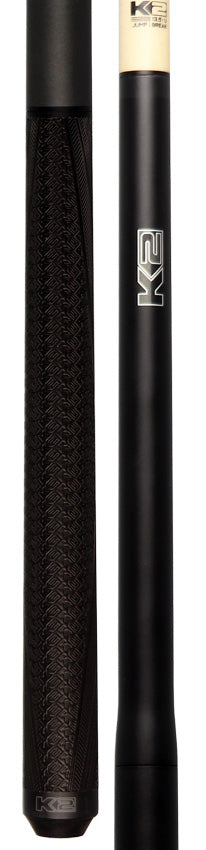 K2 KLJBGM 5 in 1 Break/Jump Cue - Gun Metal with Sport Grip Wrap
