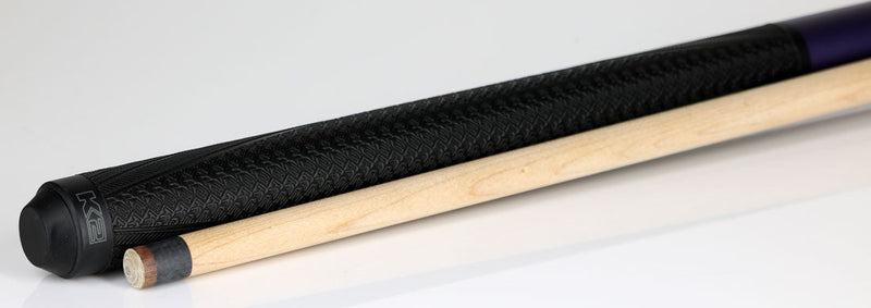 K2 KLJBPL 5 in 1 Break/Jump Cue - Purple with Sport Grip Wrap
