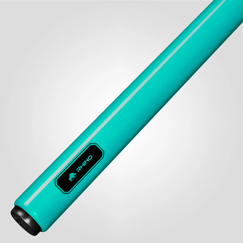 Rhino RCLUMNWTUR125 Luminax Series No Wrap Pool Stick - Tropical Turquoise