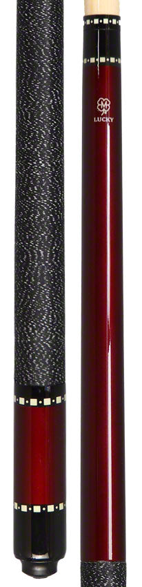 Lucky L10 Pool Cue - Red Metallic Paint