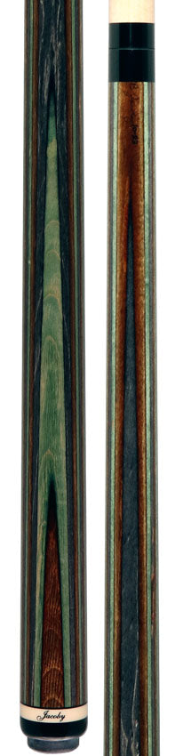 Jacoby Element Earth Laminated Pool Cue - JACLAMEARTH