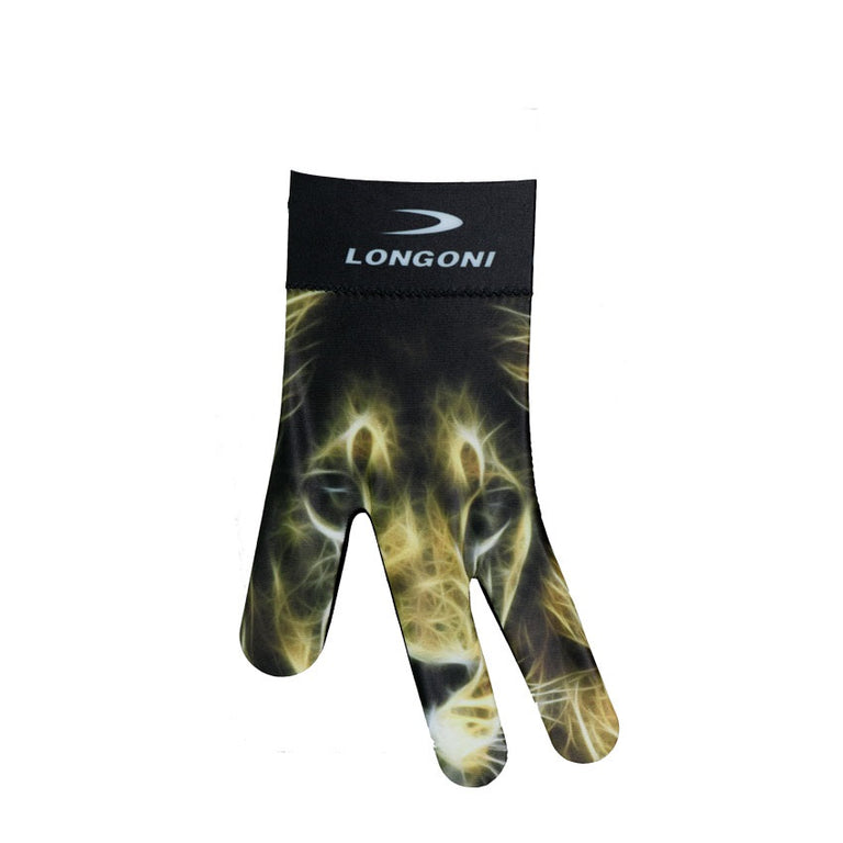 Longoni Left Hand Billiard Glove - Lion