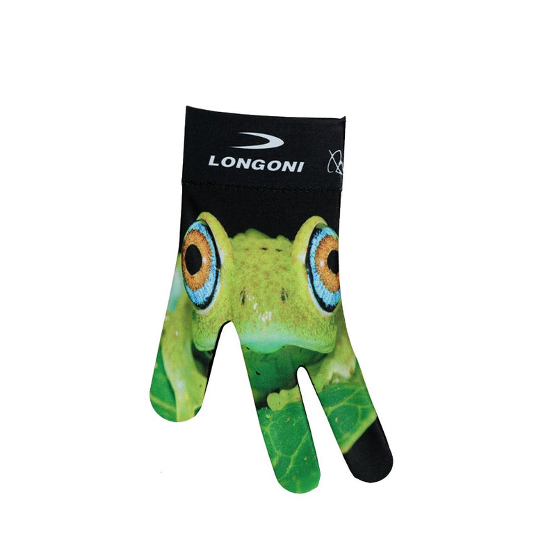 Longoni Left Hand Billiard Glove - Frog