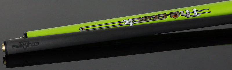 Little Monster Classic Green Impact 56 inch Short Break Cue with Carbon Fiber Shaft
