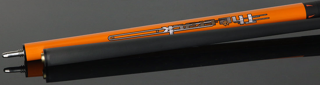 Little Monster Classic Sunshine Orange Impact Break Cue with Carbon Fiber Shaft