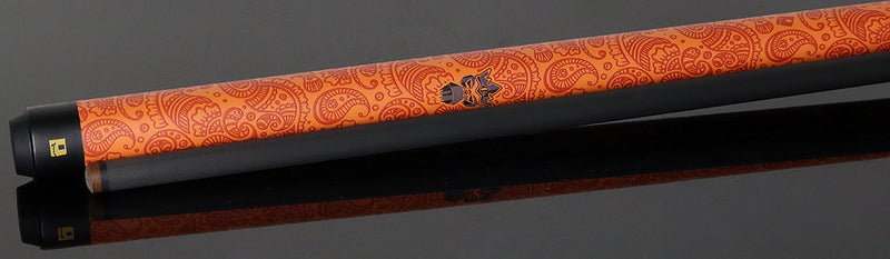 Little Monster Orange Egg Textured No Wrap Break/Jump Cue with Carbon Fiber Shaft