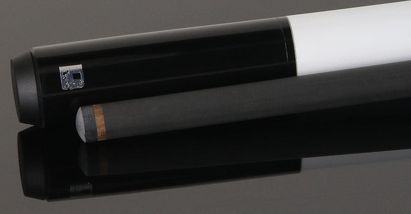 Little Monster LMJC3PWH 3 Piece Jump Cue with Carbon Fiber Shaft - Electro-Optic White