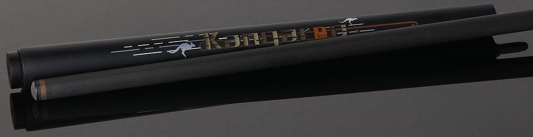 Little Monster LMJCKBK Kangaroo Jump Cue with Carbon Fiber Shaft - Bla