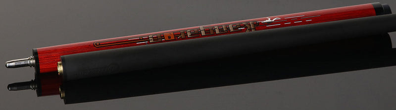 Little Monster LMJCKRD Kangaroo Jump Cue with Carbon Fiber Shaft - Red
