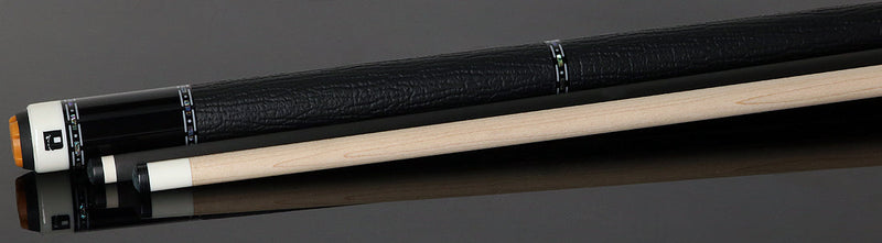 Little Monster Midnight Storm Play Cue with Carbon Shaft, Wood Shaft and 2x2 Case