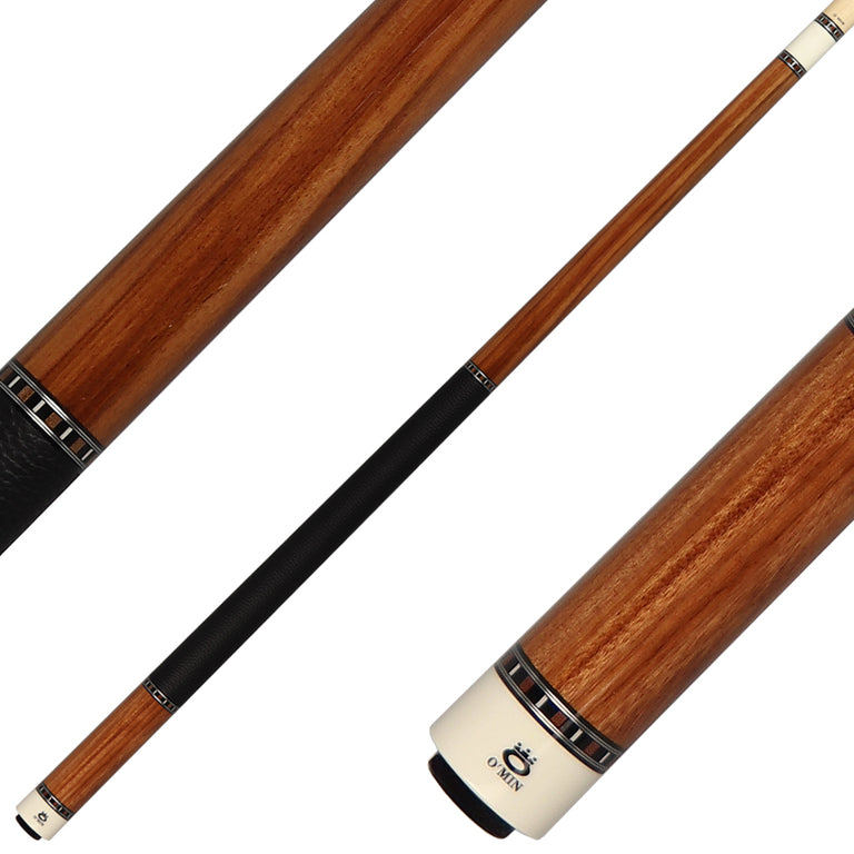 O'Min Red Zebrawood Pool Cue - LS-N08