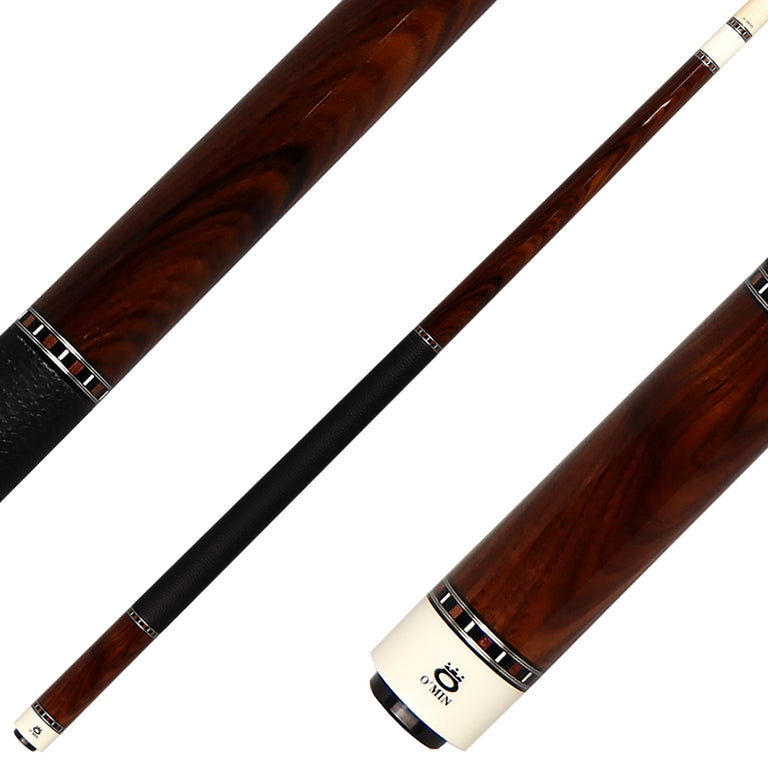 O'Min Brazilian Rosewood Pool Cue - LS-N12