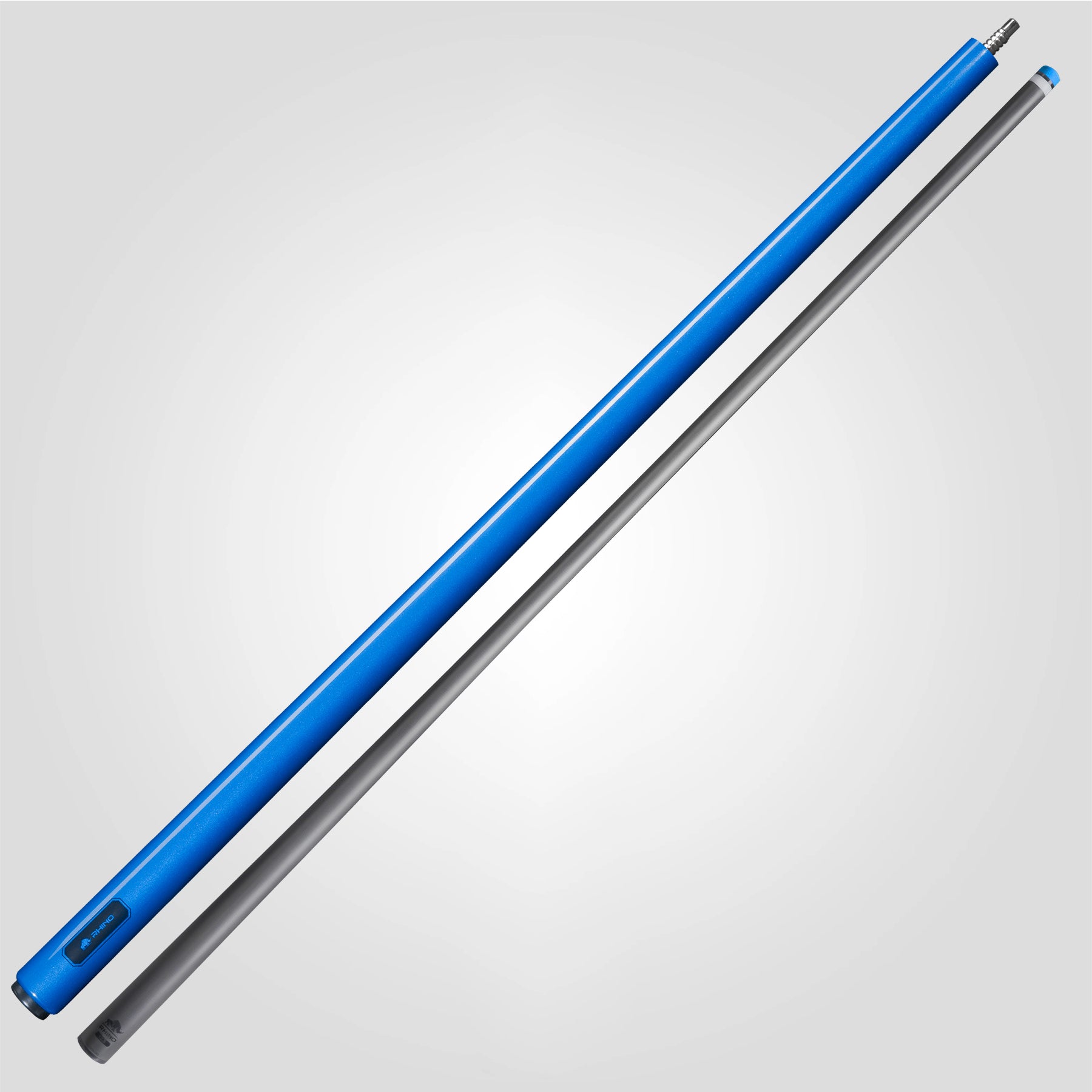 Rhino RCLUMNWOBL125 Luminax Series No Wrap Pool Stick - Ocean Blue