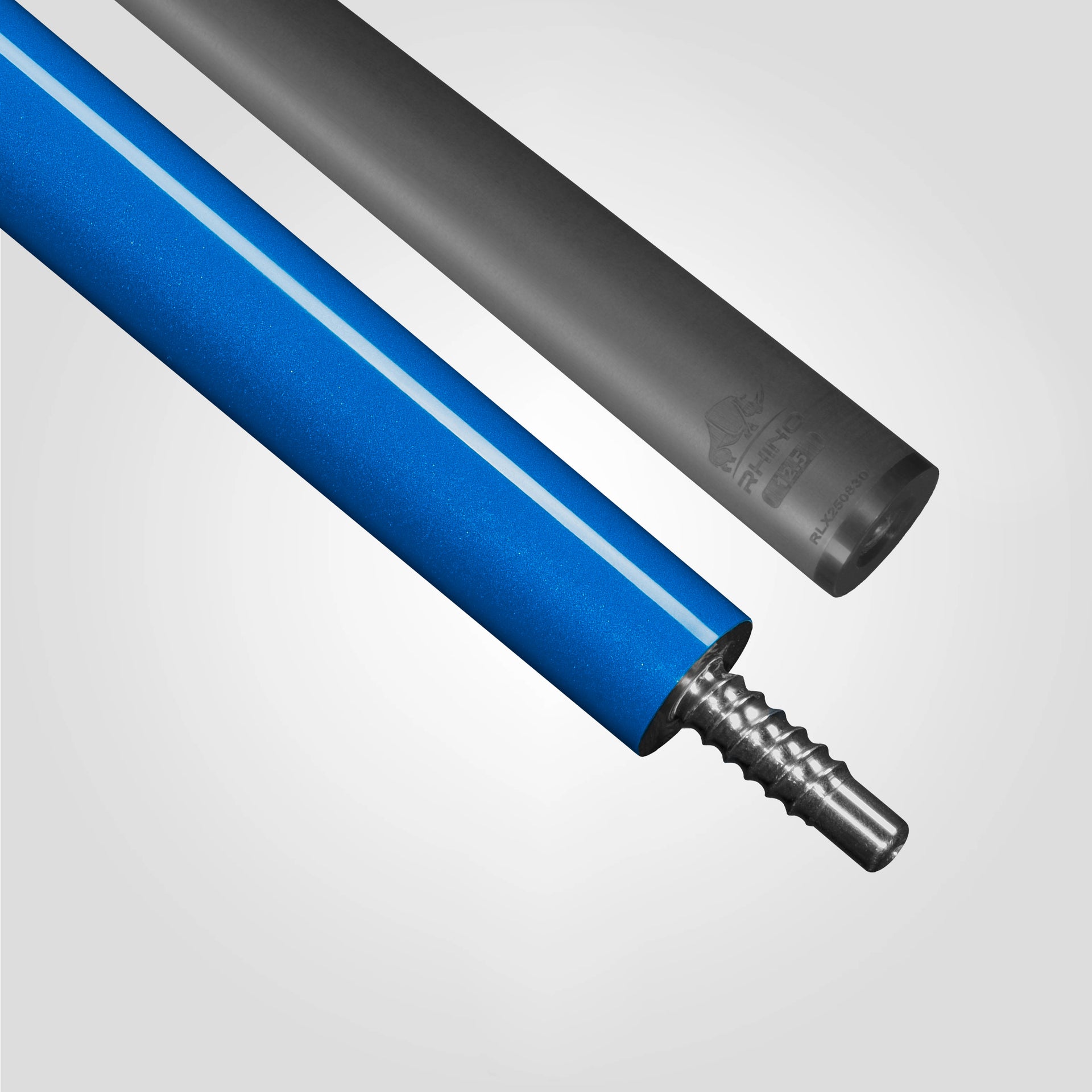 Rhino RCLUMSWOBL125 Luminax Series Pool Stick with Sport Wrap - Ocean Blue