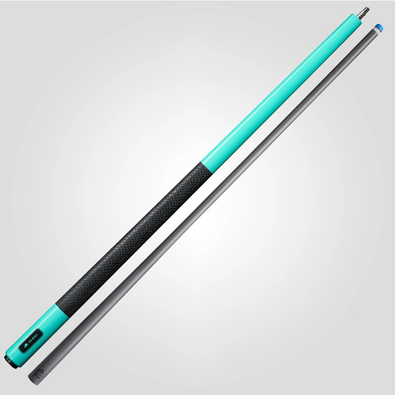 Rhino RCLUMSWTUR125 Luminax Series Pool Stick with Sport Wrap - Tropical Turquoise